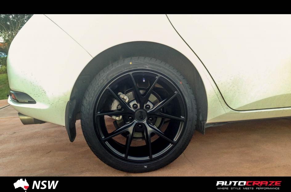 TOYOTA COROLLA MISANO MATTE BLACK